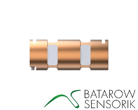 Kraftmessbolzen         MB1563 Zweischnittiger Kraftmessbolzen Schmier Bohrung grease lubricant Loadpin