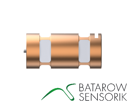 Kraftmessbolzen         MB1597 Zweischnittiger Kraftmessbolzen Schmier Bohrung grease lubricant Loadpin